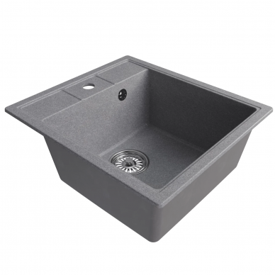 Мойка кухонная Mixline ML-GM28 (552183) графит 0