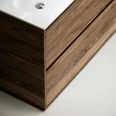 Тумба для ванной Sancos Libra Floor LB120F-2ECH напольная, 119 см, дуб чарльстон 5