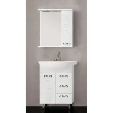 Тумба для ванной Style Line Венеция ЛС-00000254 65 см, белая 5