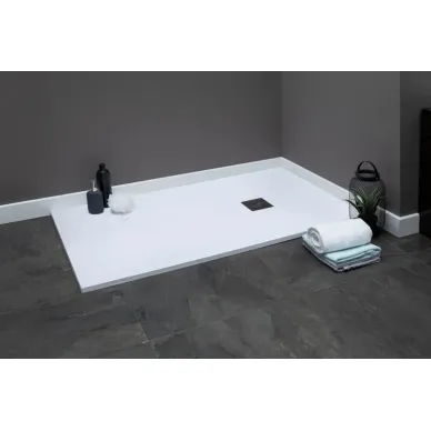 Душевой поддон Aquanet Pleasure 90x90 белый камень 5