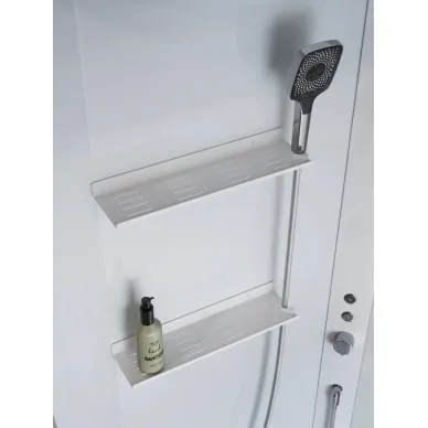 Душевая кабина BelBagno Uno UNO-CAB-A-1-90-C-Cr-Bi-TOP-L 90x90, левая 8