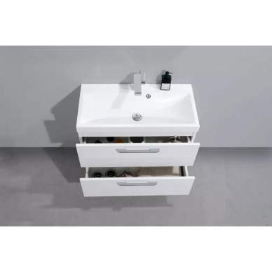 Тумба для ванной Belbagno Tongo (TONGO-600-2C-SO-RW) темное дерево 1