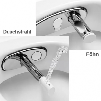 Чаша подвесного унитаза Geberit AquaClean 8000 plus (180.100.11.1) с функцией биде 3