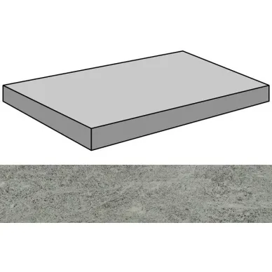 Burlington Green Lappato Gradone Rec Ang 44.63x89.46 0