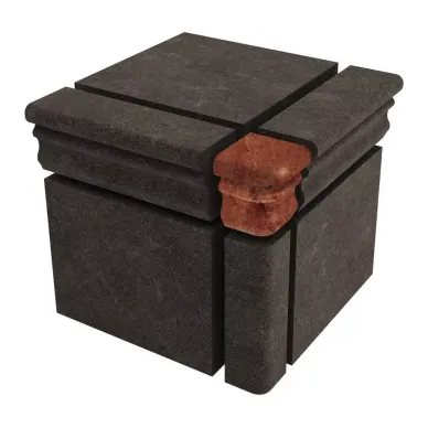 32202 Top V Cap/oc Ambra 5x5 0