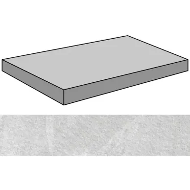 Materia White Flame Gradone Rec Ang 44.63x89.46 0