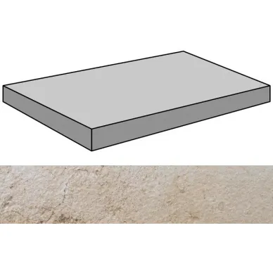 Neocountry Beige Bocciardato Gradone Ang 29.75x59.55 0