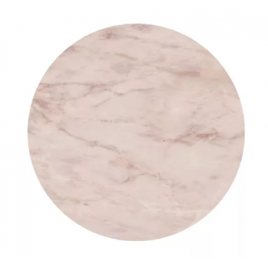 Круглая полка Kerama Marazzi Cono из Onice (розовый) (43,1 см), для подстолья 0