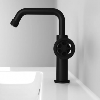 Смеситель для раковины Iddis Grange (GRABLR0i01) черный матовый 5