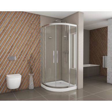 Душевой уголок Grossman Pragma (PR-90S) 90x90x200 см, серебро 7