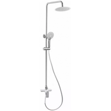 Душевая система Aquanet Arctic R (AF520-71-R-CW) (белый/хром) 0