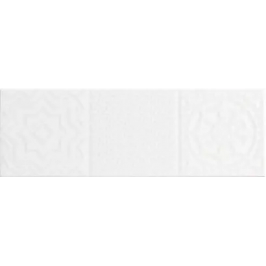 Esencia Relieve Blanco Brillo 10x30 0