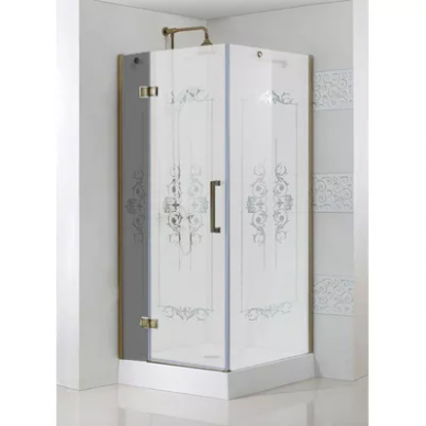 Боковая стенка Cezares Magic Royal Palace (MAGIC-40-FIX-ROYAL PALACE-CP-Br-L) 40х195 см, бронза 0
