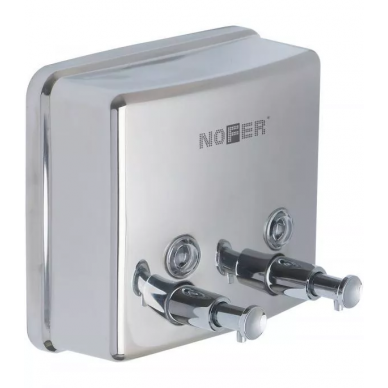 Дозатор для жидкого мыла Nofer Inox (03005.B) 0