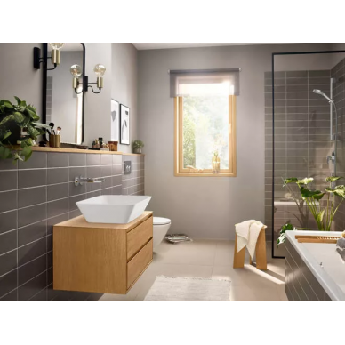 Смеситель для раковины Hansgrohe Rebris E (72568000) скрытый монтаж 1