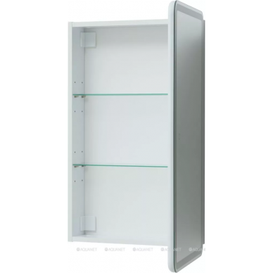 Зеркальный шкаф Aquanet Оптима 50 (00311859) с LED подсветкой 3