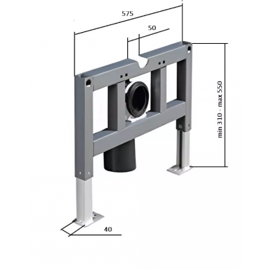 Чаша подвесного унитаза Cerutti SPA Disgrazia Aria Pulse (CT7281) с инсталляцией, микролифт, с функцией импульсного смыва 6