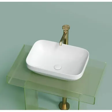 Раковина накладная Ceramicanova Element (CN6055MW) (50 см) белая матовая 5