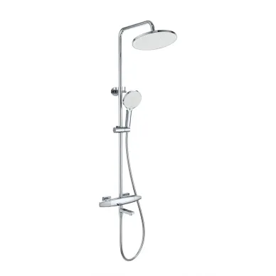 Душевая система Wonzon & Woghand Neo WW-B3035-A2-CR термостатическая, с изливом, хром 0