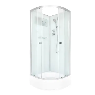 Душевая кабина DTO D D278 80x80x208 см, без крыши 1