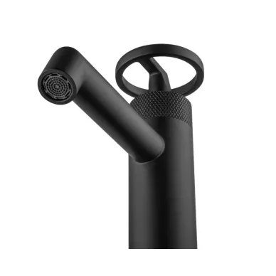 Смеситель для раковины Wonzon & Woghand WW-H1065-MB чёрный матовый 1