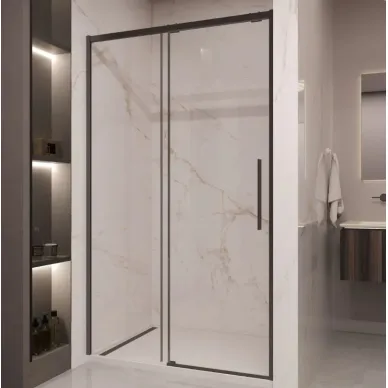 Душевая дверь Vincea Stella VDS-1ST130CLB 130x200 см, профиль чёрный/стекло прозрачное 0