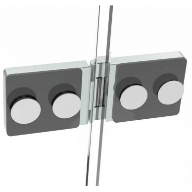 Душевой уголок Black & White Stellar Wind S701 (100х100) 7