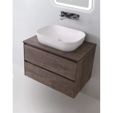 Тумба для ванной Belbagno Pietra 80 (Polissandro) 5