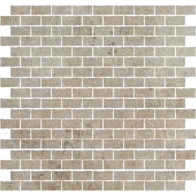 747819 La Roche Ecru Mosaico Smooth 1.5x3 6mm 30x30 0