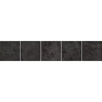 64443 Decoro Armonie 1-5 Charcoal (Set 5Pz) 20x20 0