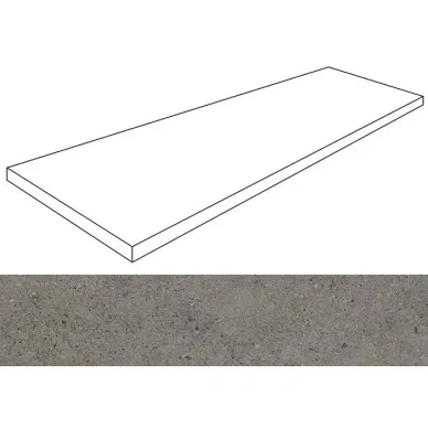 Concept Anthracite Solid 2cm Top Ang 49.75x99.55 0