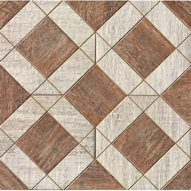 1035341 MOSAICO INTARCIO BARRIQUE OCRA-BIANCO 30.4x30.4 0