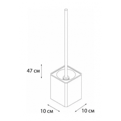Ершик для унитаза Fixsen Tomy	(FX-231-5) 1