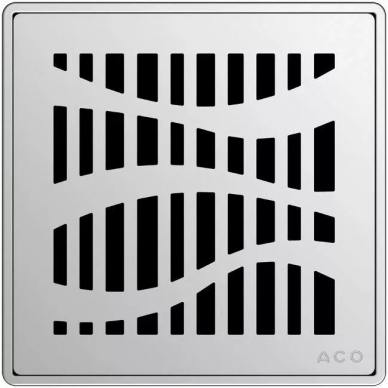 Дизайн-решетка ACO Showerpoint Лес (5141.20.26) 150x150 мм, нержавеющая сталь 0