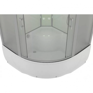 Душевой бокс Erlit Comfort (ER4320T-W3) (120x120x218) матовое стекло 5