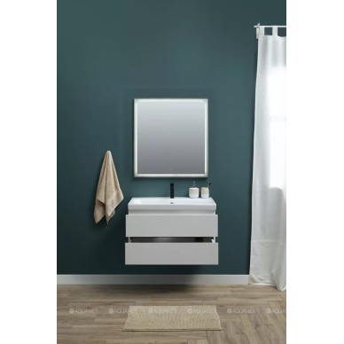 Зеркало Aquanet Nova Lite 75 (00242258) дуб рошелье LED 7