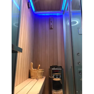 Сауна Frank F901 (2015116) правосторонняя, 170х120 см 22