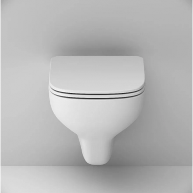 Чаша подвесного унитаза AM.PM X-Joy FlashClean (C85A1702SC) с сиденьем микролифт 4