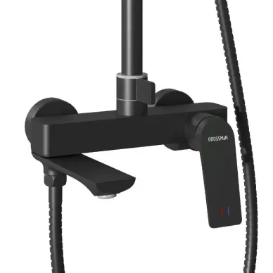 Душевая система Grossman Cosmo (500.K35.02.210) чёрный матовый 6