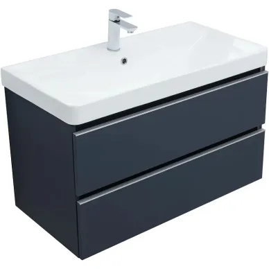 Тумба для ванной Aquanet Вега 329592 90 см, маренго 7