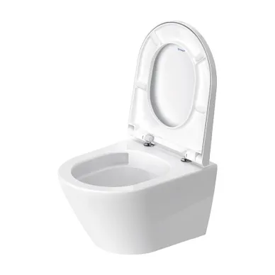 Duravit D-Neo Унитаз подвесной 48х37см, безободковый, сиденье микролифт, цвет: белый 45880900A1 (2588090000+0021690000) 5