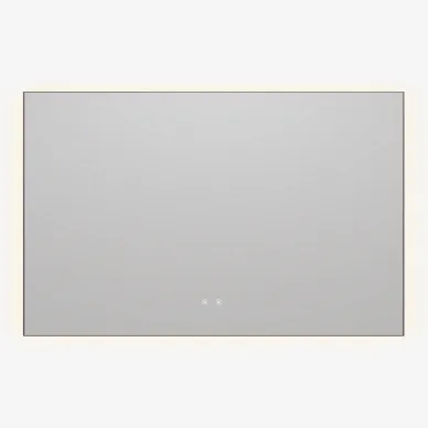 Зеркало Vincea VLM-4F120GM-2 120x80 см, с подсветкой с сенсорным выключателем, воронёная сталь 0