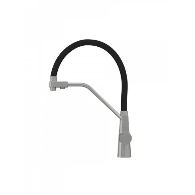 Смеситель для кухни Teymi Solli T10272 сатин/чёрный 11