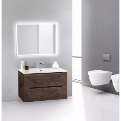 Тумба для ванной Belbagno Etna 39 (ETNA39-800/390-2C-SO-RW-P) Rovere Moro 4