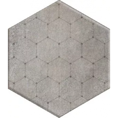 1047336 Docklands Hexagon Freeport Grey (9 soggetti mix) 24x27,7 0