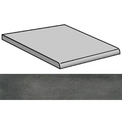 Newstone Urban Antracita Lap Peldano 29.75x29.75 0