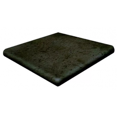 Ступень угловая Rounded Stair-tread Corner Antracita 33*33 0