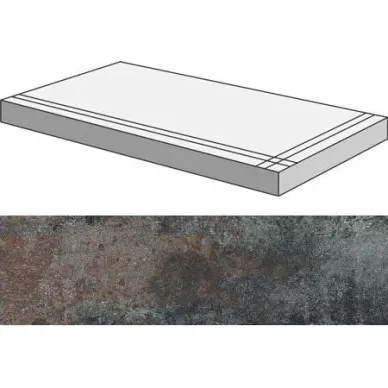 BRICKWORK TITANIUMNAT GRAD ANG 24.9х100 0