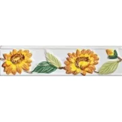 1010296 CALEIDOS LISTELLO GIRASOLE BIANCO 5x20 0