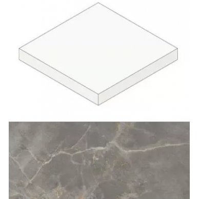 AGI7 Marvel Fior di Bosco Scalino Angolare 33 Matt 33x33 0